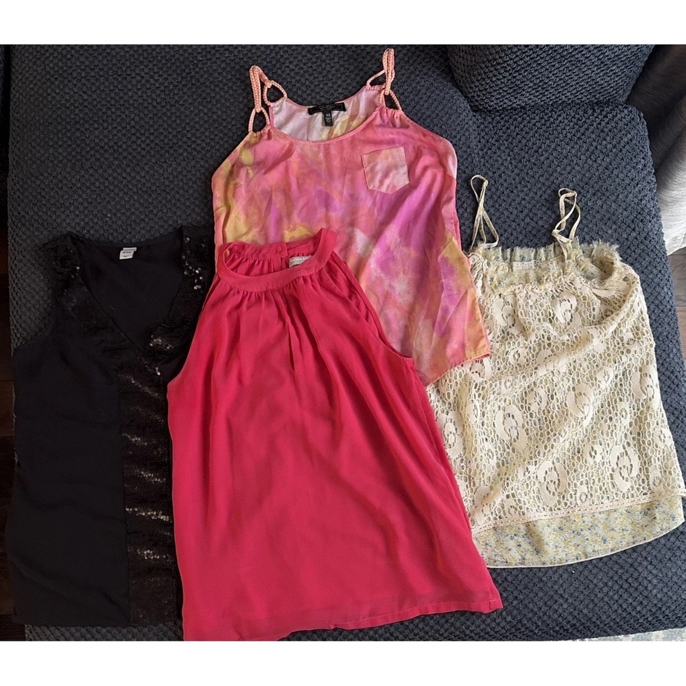 Womens XS Top Bundle Banana Republic Jessica Simpson Old Navy Love on‎ Tap 4pc